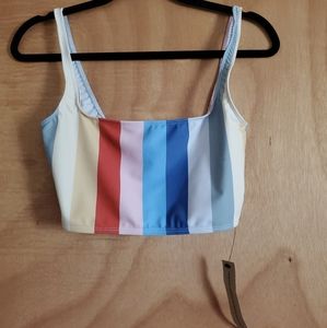 NWOT Reformation Majorca Bikini Top Size Medium